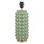 ETZ4224 Etzel Table Lamp Green Antique Brass With Shade