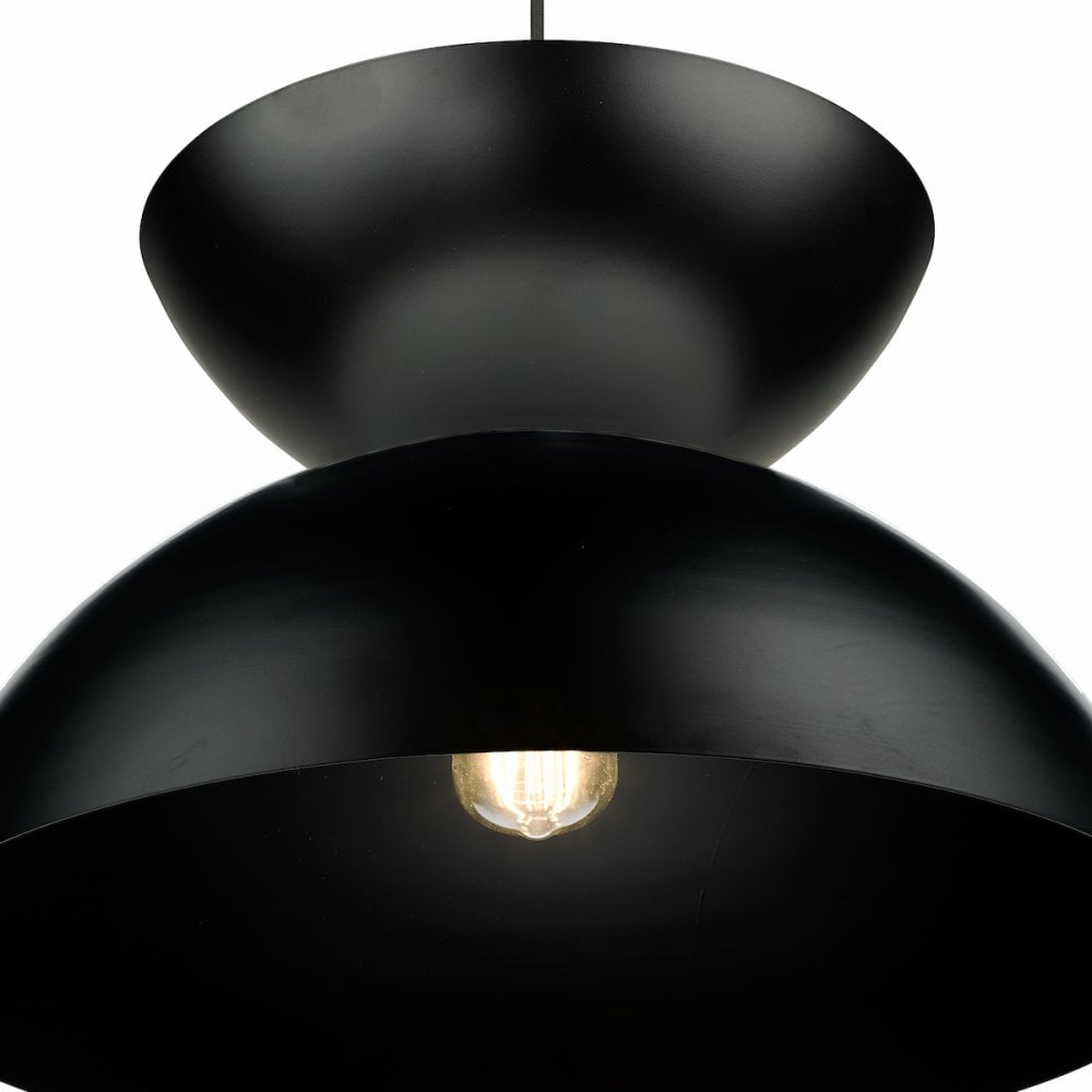RIY0122 Riya Pendant Matt Black