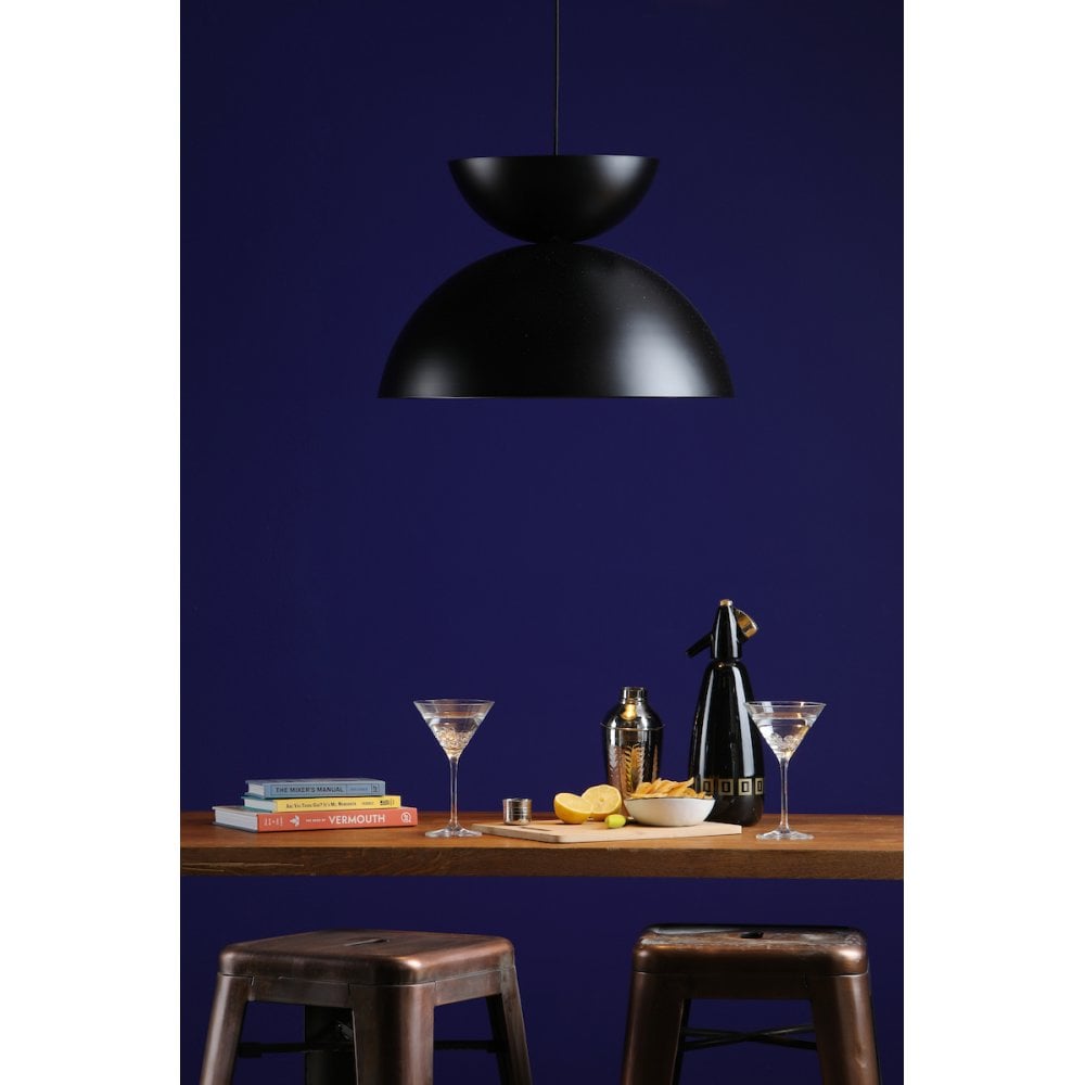 RIY0122 Riya Pendant Matt Black