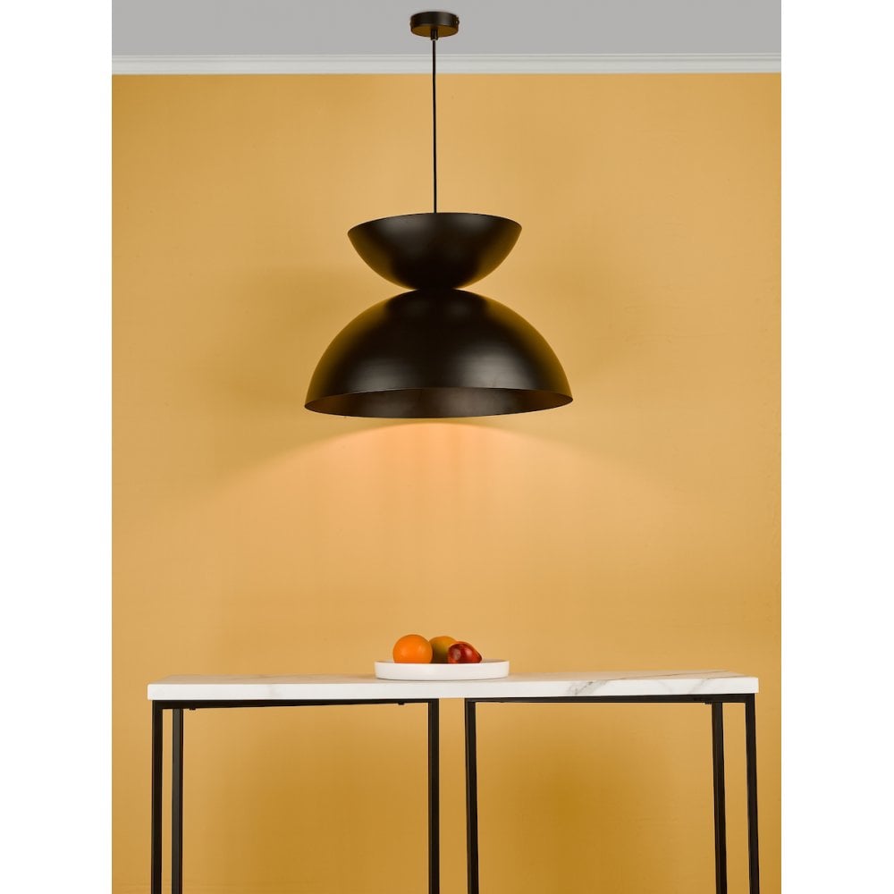RIY0122 Riya Pendant Matt Black