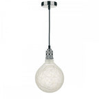 Dar Pack Of 4 E27 LED Starry 125mm Globe Lamp Multi-Coloured