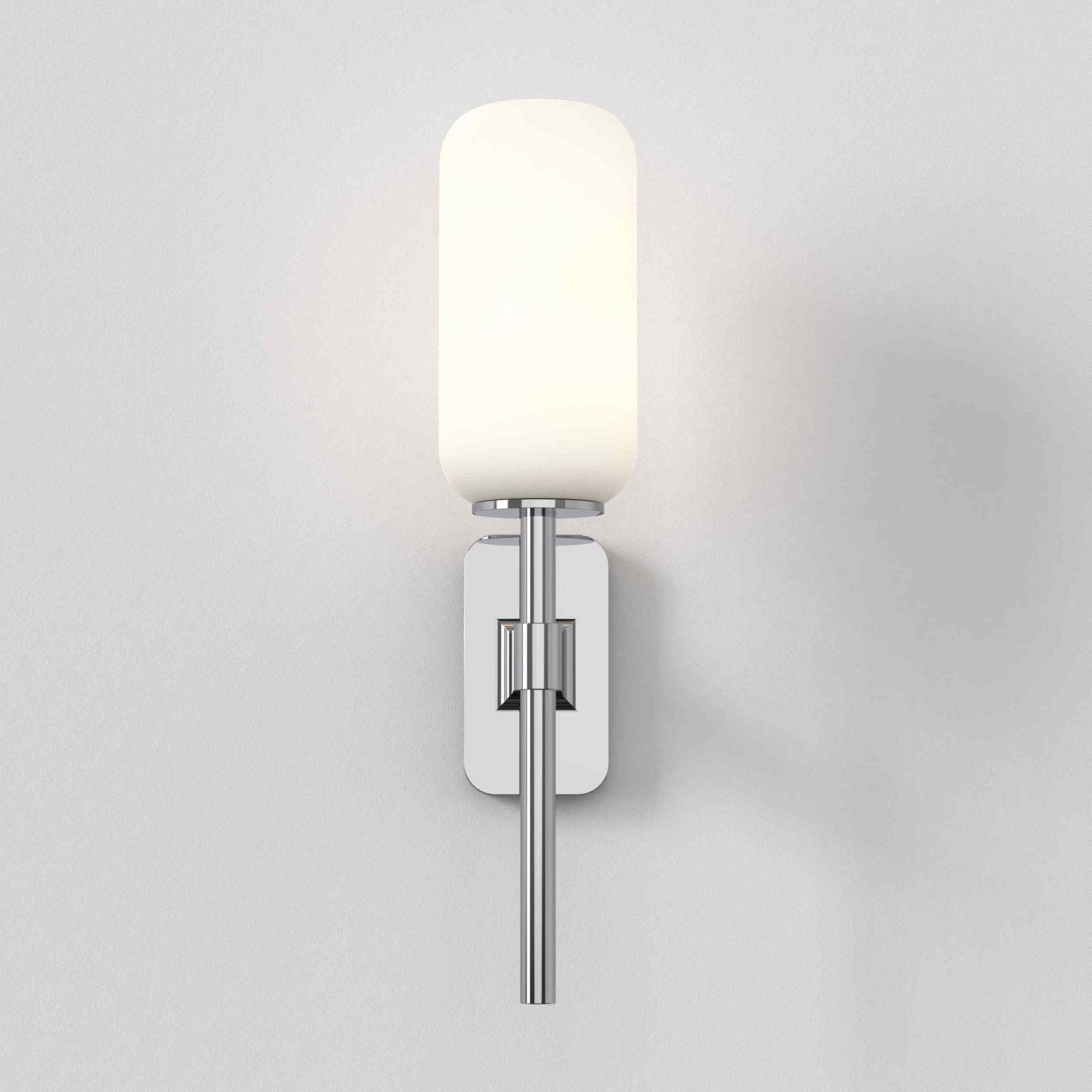 1429001 Tacoma Single Bathroom Wall Light Polished Chrome
