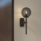 1429001 Tacoma Single Bathroom Wall Light Polished Chrome