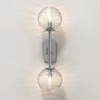 1429002 Tacoma Twin Bathroom Wall Light Polished Chrome