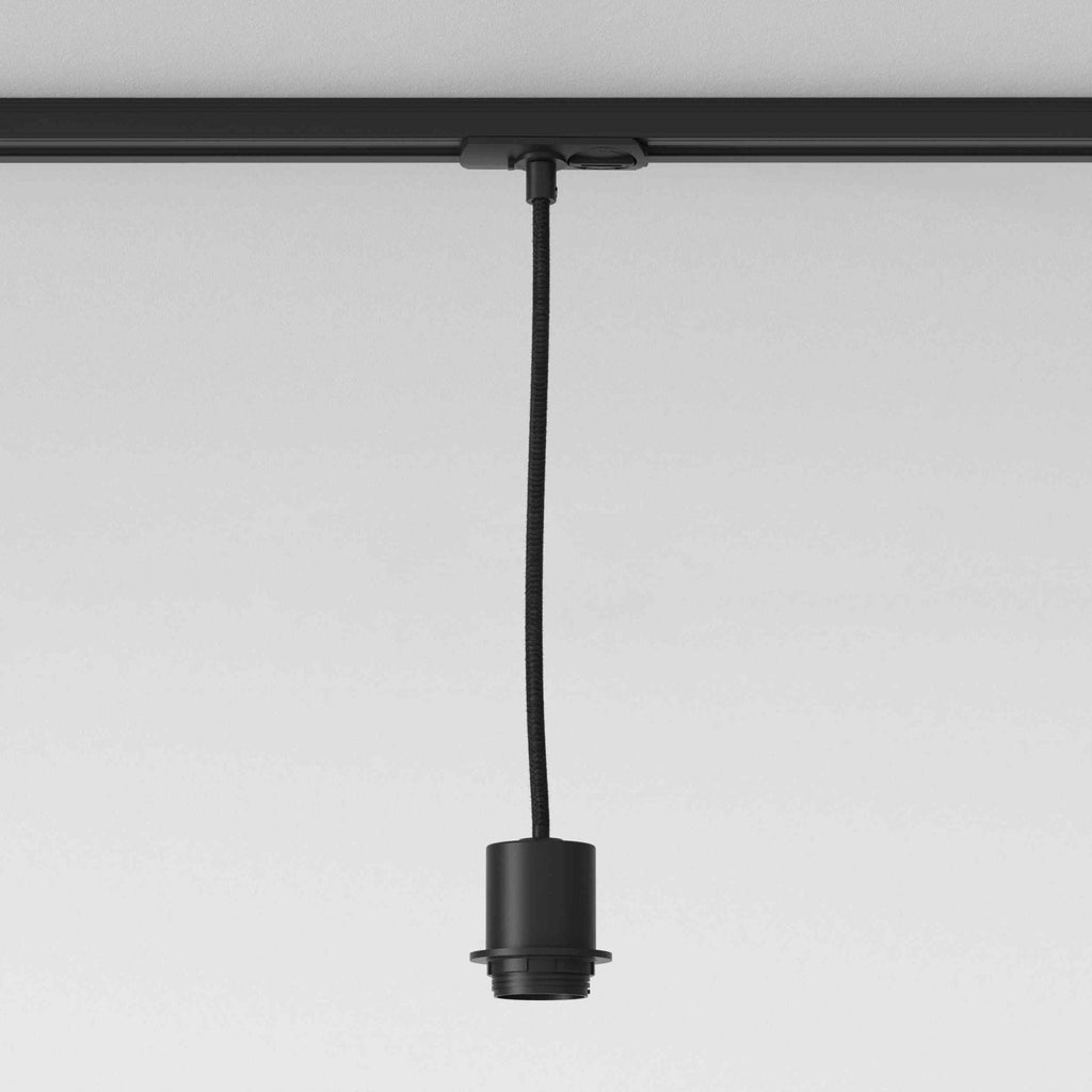1184015 Track Pendant Suspension Kit Pendant Light Matt Black (SD)