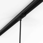 1184015 Track Pendant Suspension Kit Pendant Light Matt Black