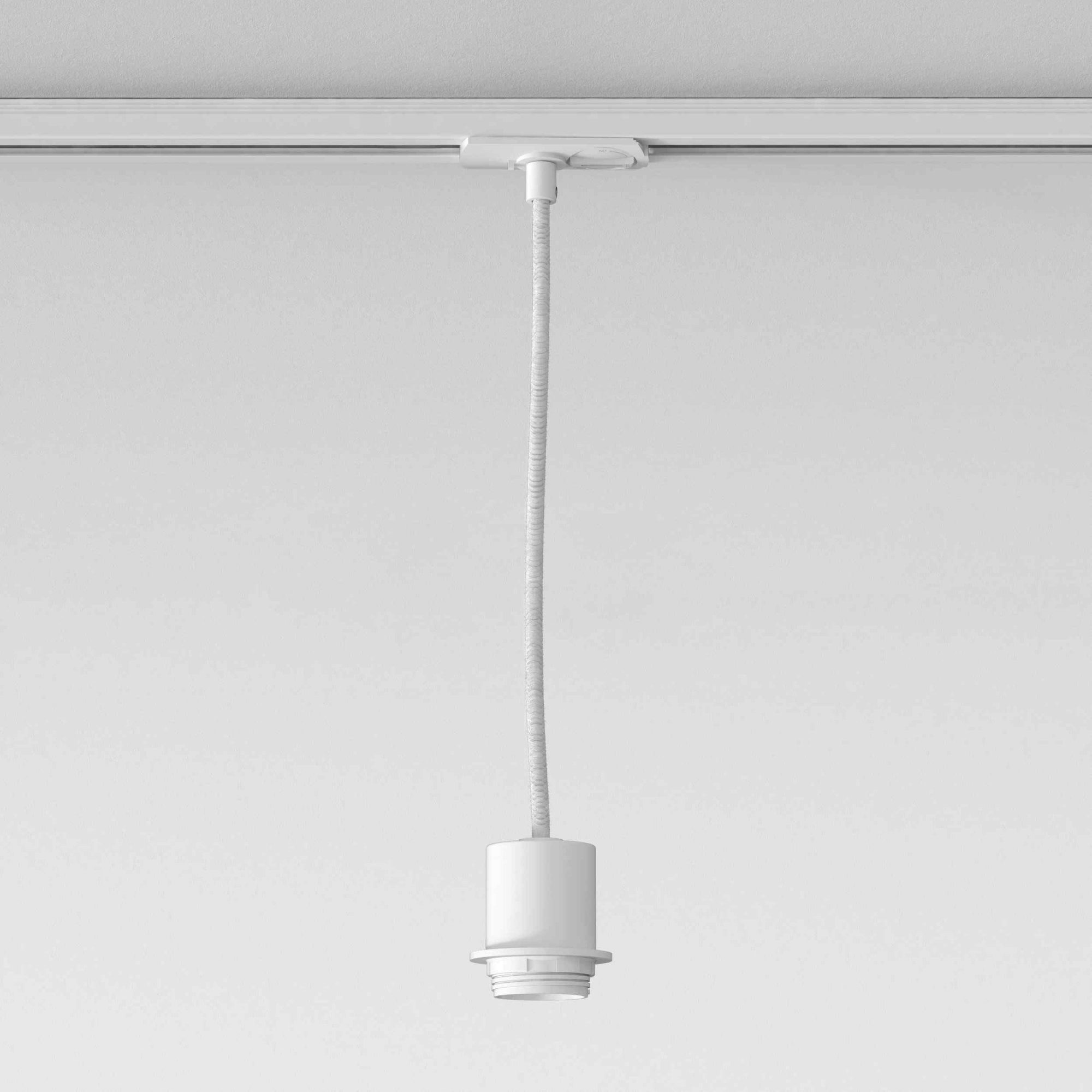 1184014 Track Pendant Suspension Kit Pendant Light Matt White