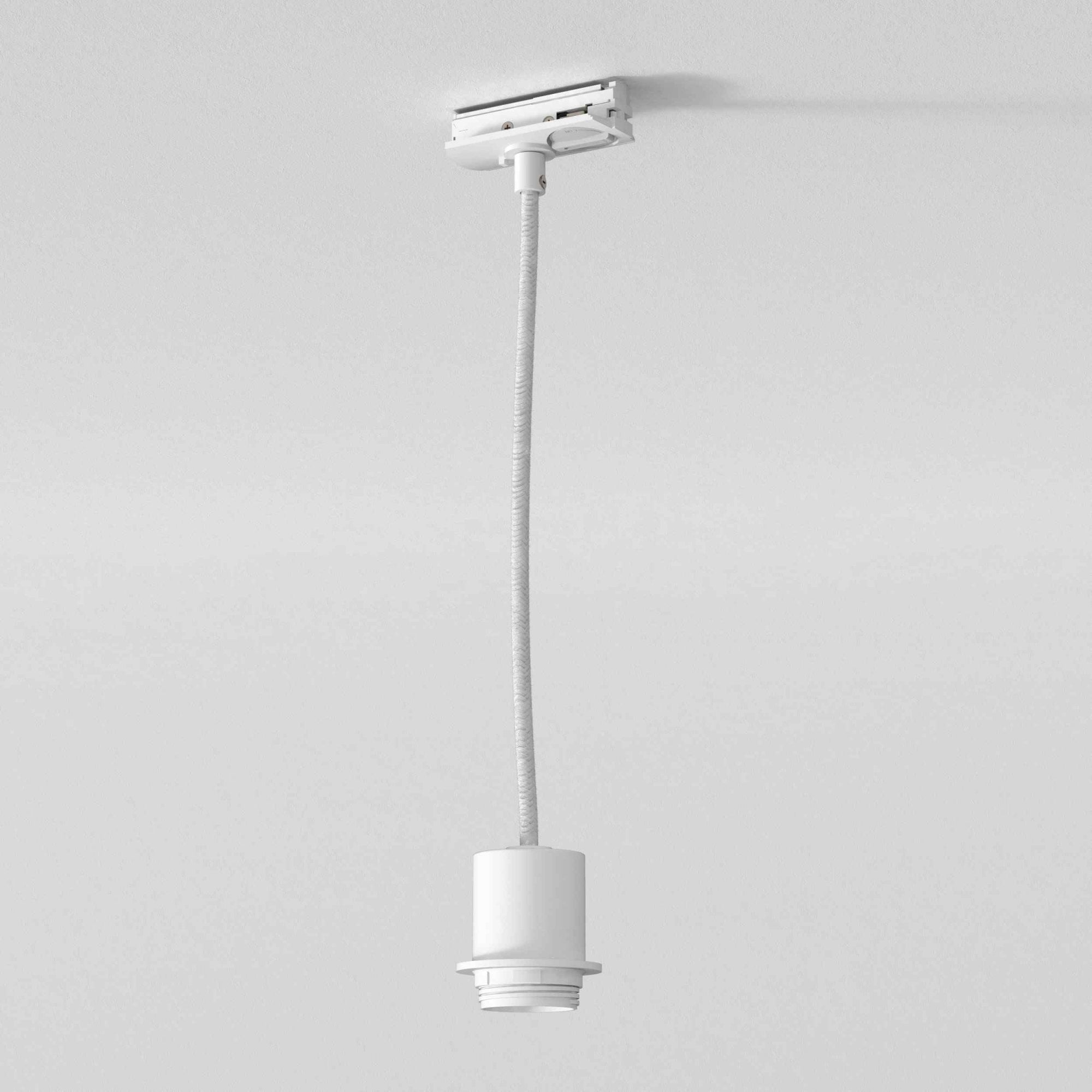 1184014 Track Pendant Suspension Kit Pendant Light Matt White
