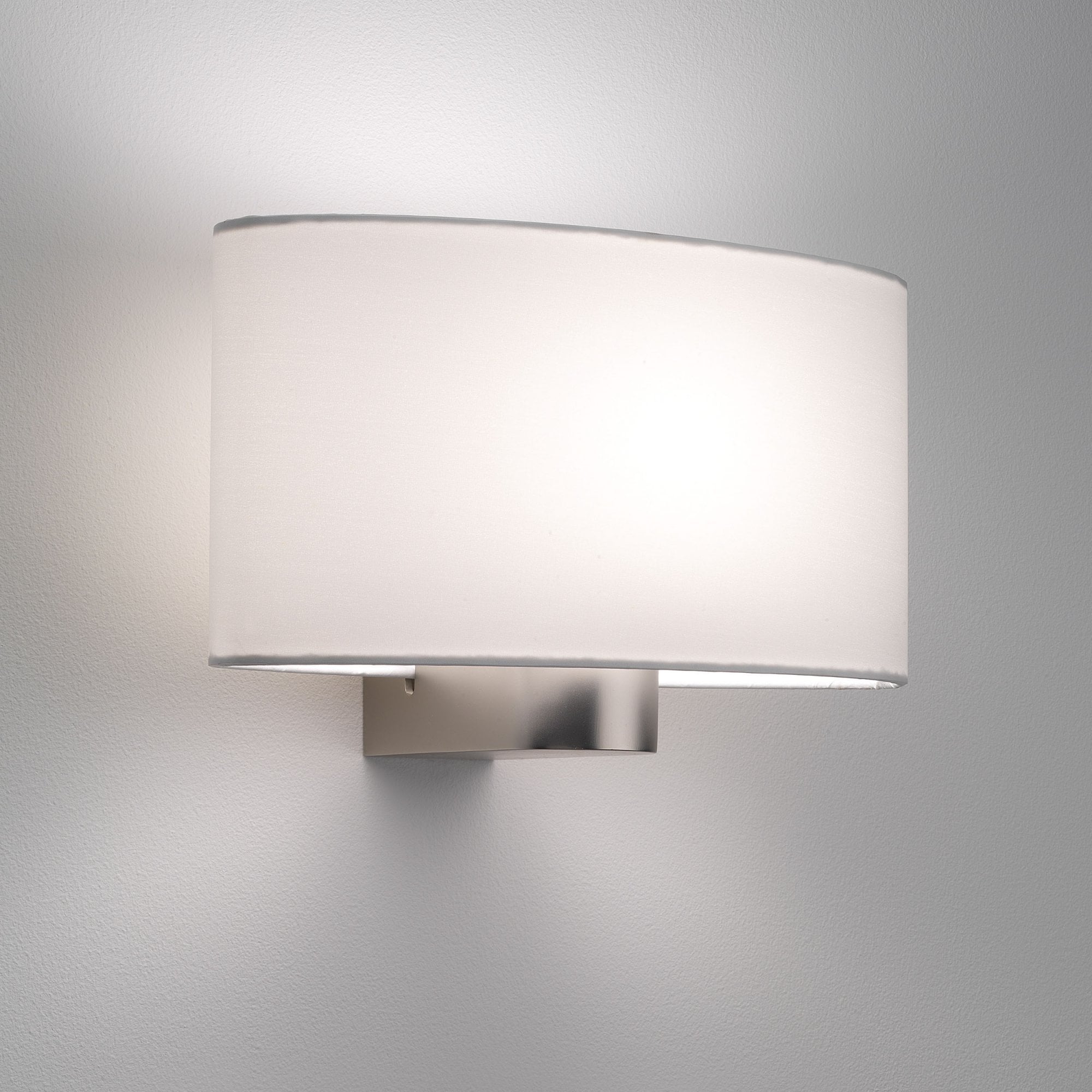 1185001 Napoli Wall Light Matt Nickel