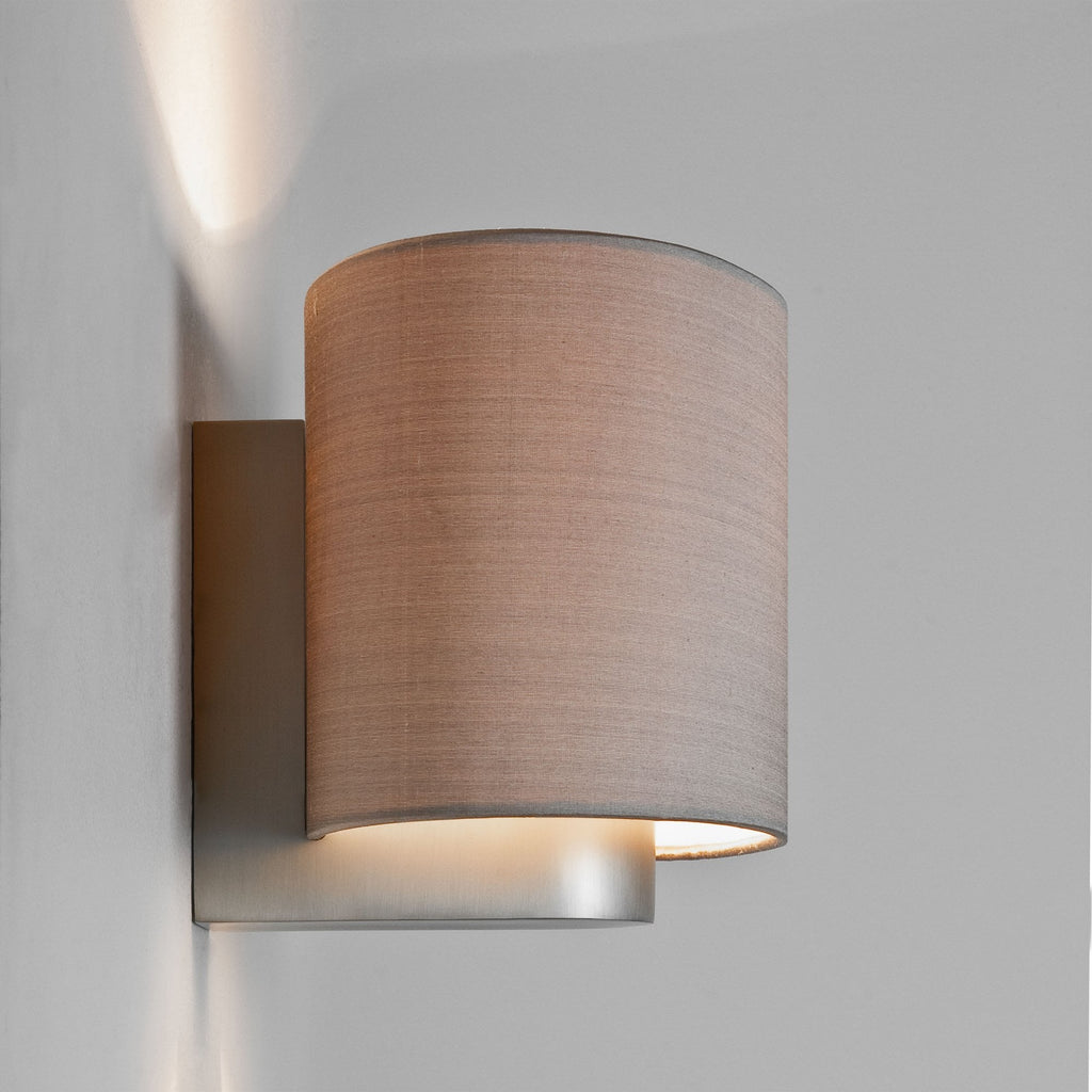 1185001 Napoli Wall Light Matt Nickel