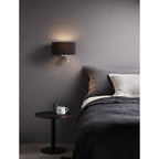 1185003 Napoli Reader LED Reading Light Matt Nickel