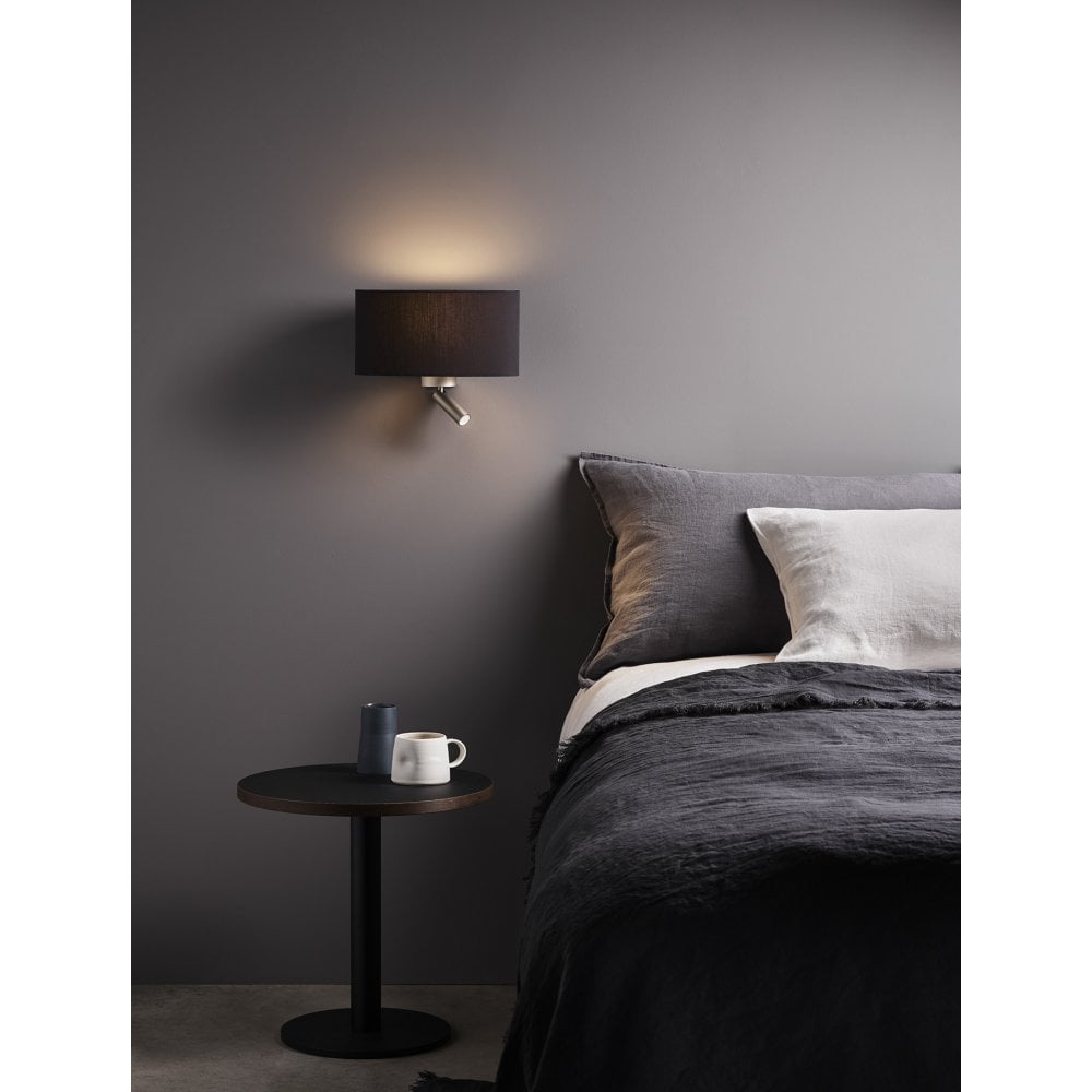 1185003 Napoli Reader LED Reading Light Matt Nickel