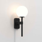 1429004 Tacoma Single Bathroom Wall Light Matt Black