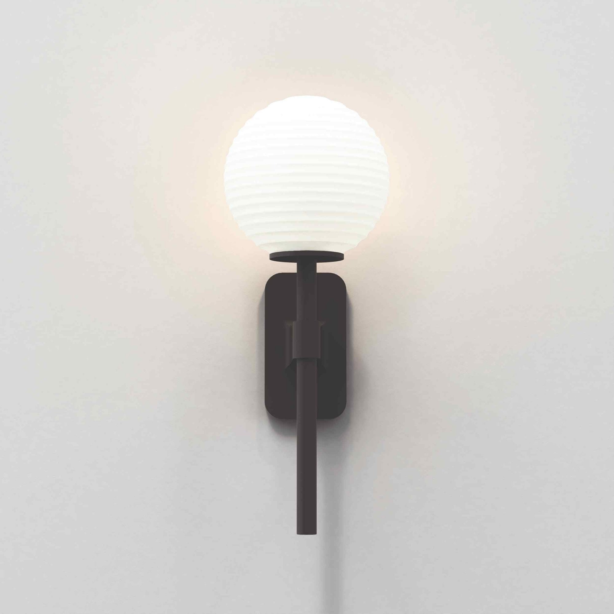 1429004 Tacoma Single Bathroom Wall Light Matt Black