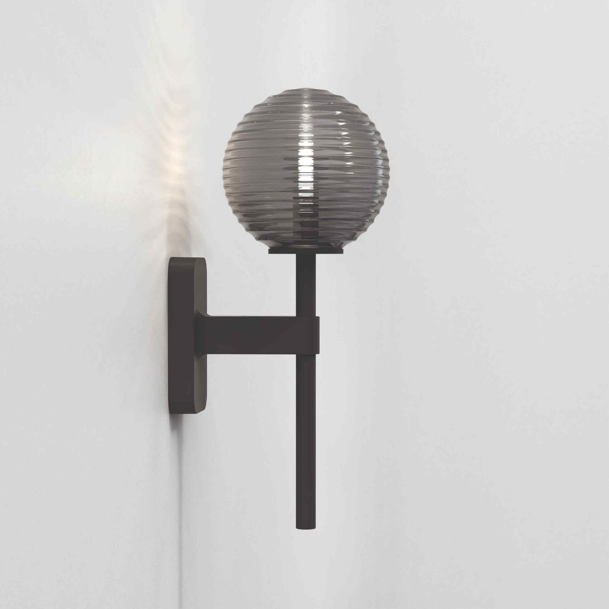 1429004 Tacoma Single Bathroom Wall Light Matt Black
