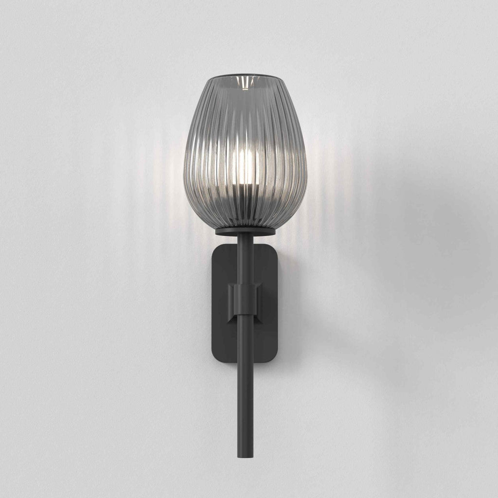 1429004 Tacoma Single Bathroom Wall Light Matt Black