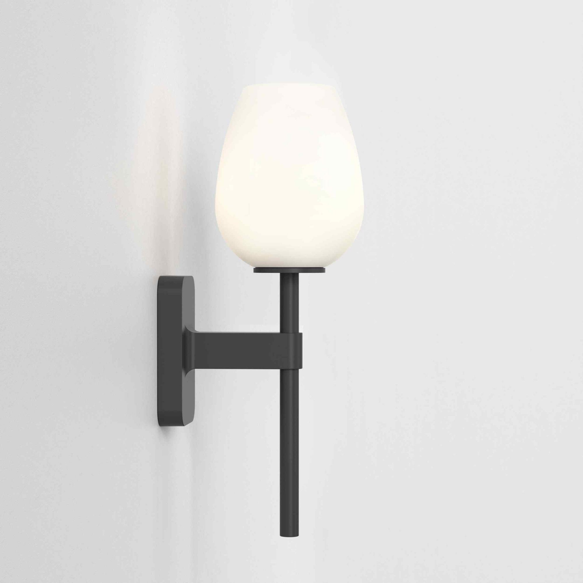 1429004 Tacoma Single Bathroom Wall Light Matt Black