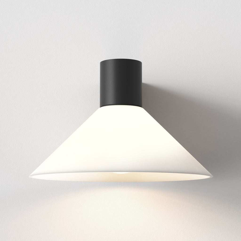 1451002 Conic Bathroom Wall Light Matt Black
