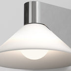 1451001 Conic Bathroom Wall Light Polished Chrome