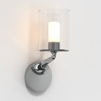1453001 Elena Bathroom Wall Light Polished Chrome (S)