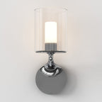 1453001 Elena Bathroom Wall Light Polished Chrome (S)