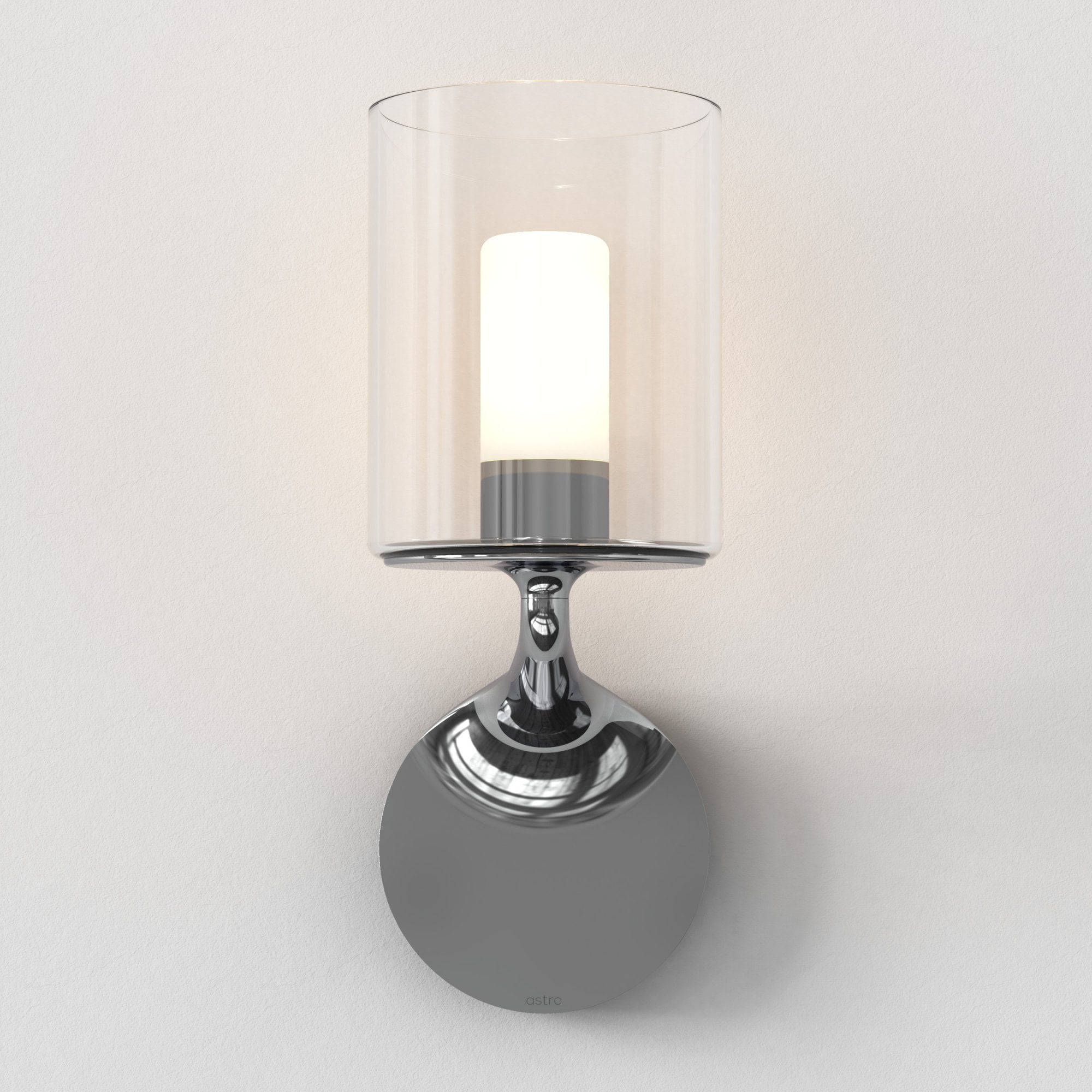 1453001 Elena Bathroom Wall Light Polished Chrome (S)