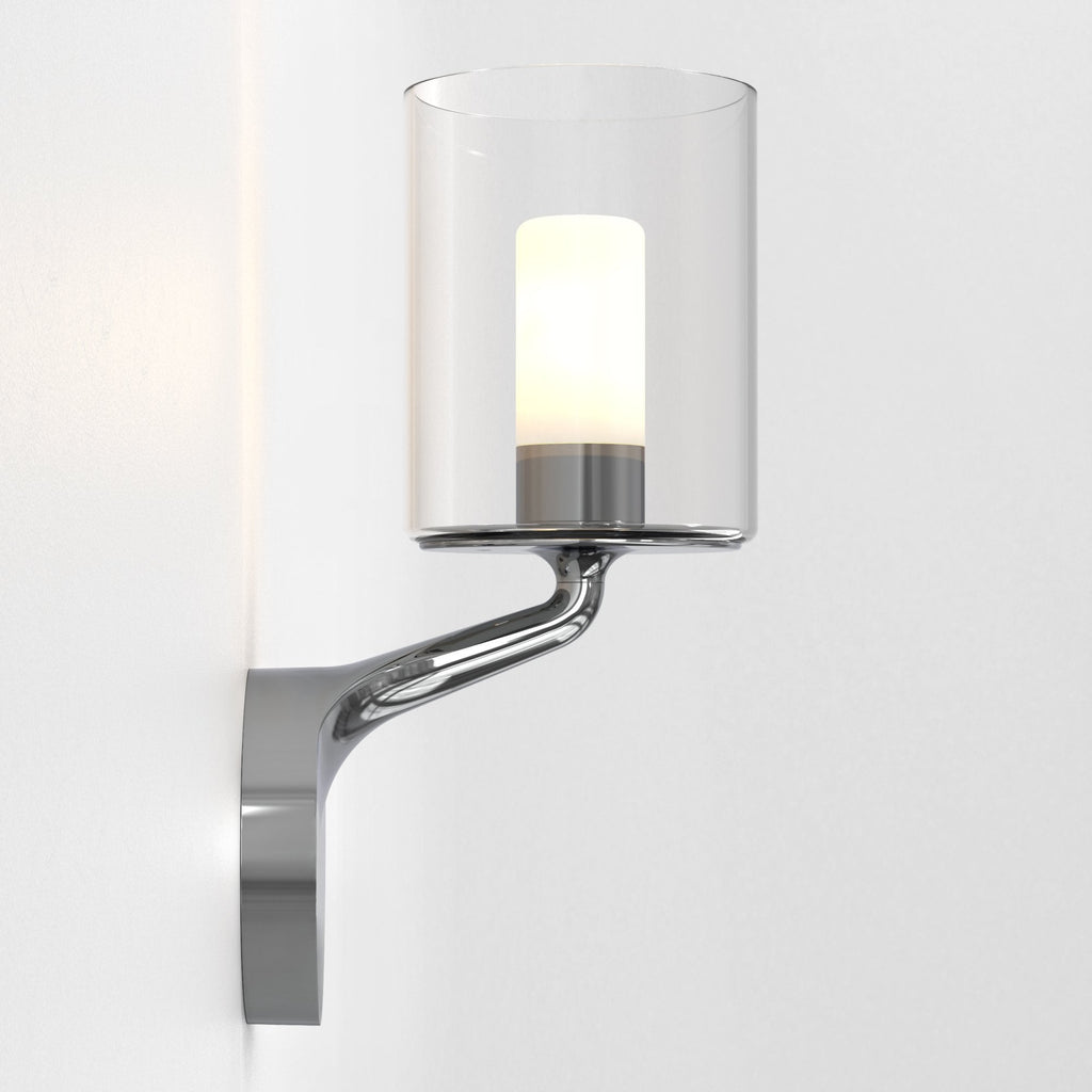 1453001 Elena Bathroom Wall Light Polished Chrome (S)