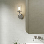 1453001 Elena Bathroom Wall Light Polished Chrome (S)