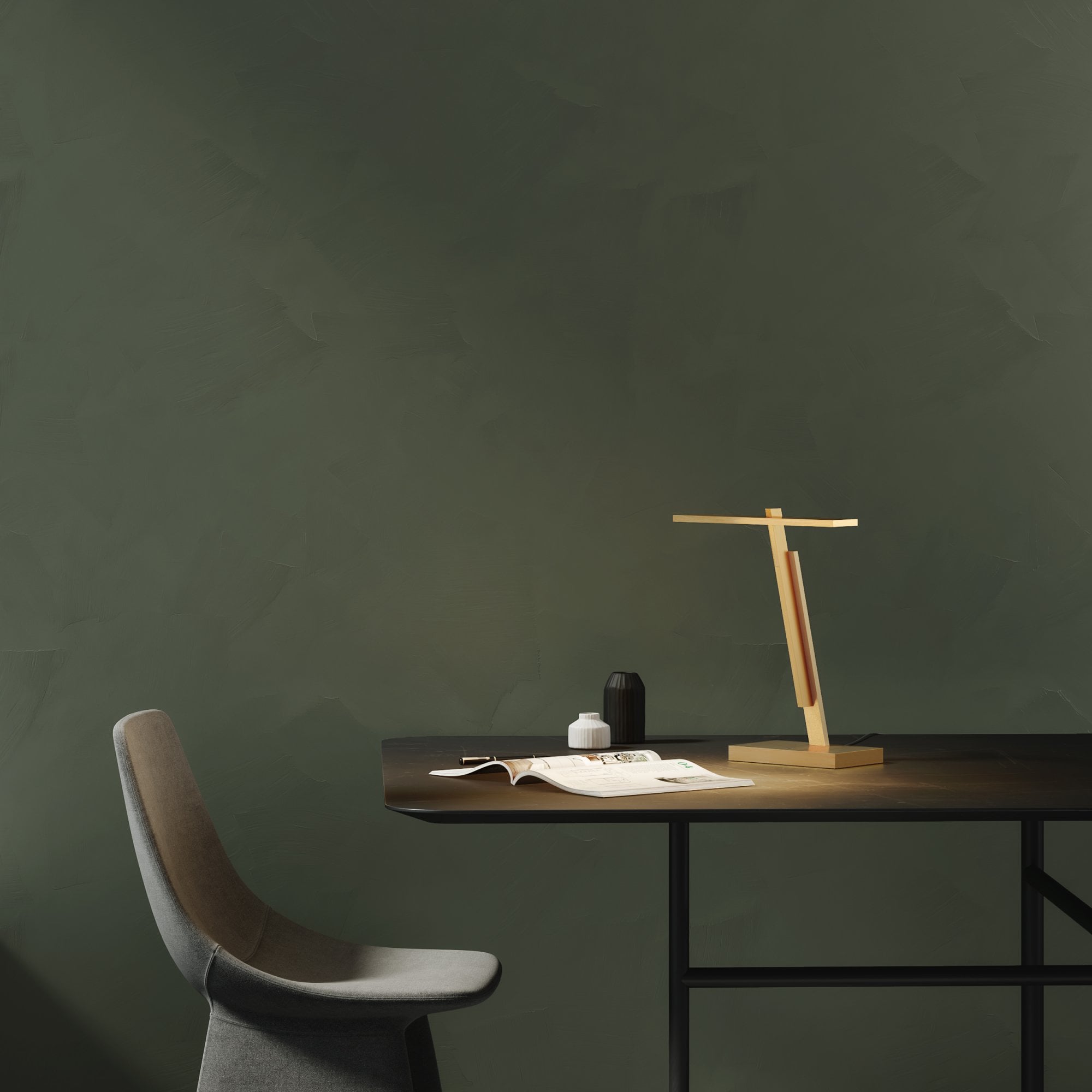 1465001 Gerrit LED Table Light Anodised Gold