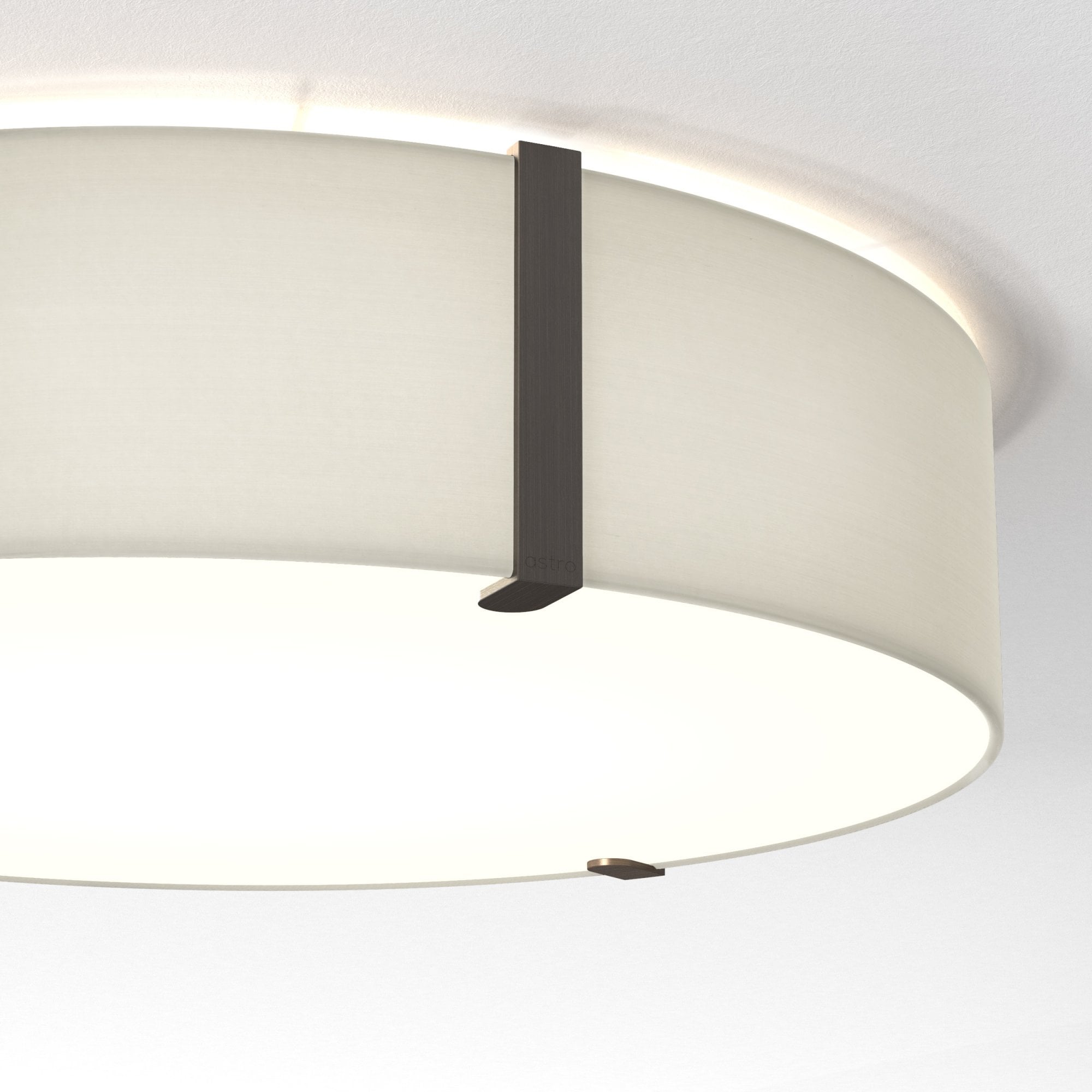 1463004 Salina 550 Ceiling Light Putty Fabric