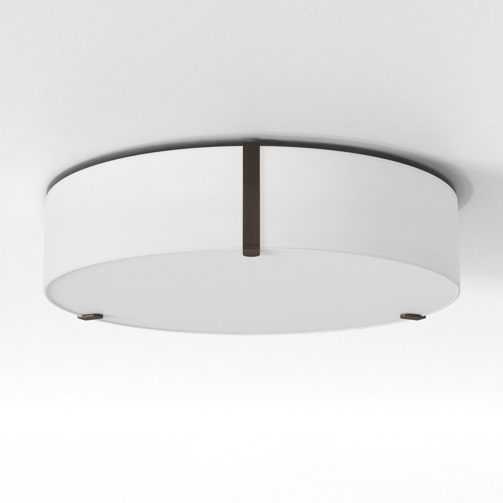 1463002 Salina 550 Ceiling Light White Fabric