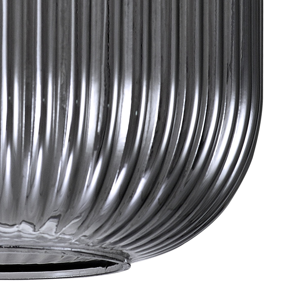 NLK00329 Acme 5 Light Round Pendant Matt Black Matt Black