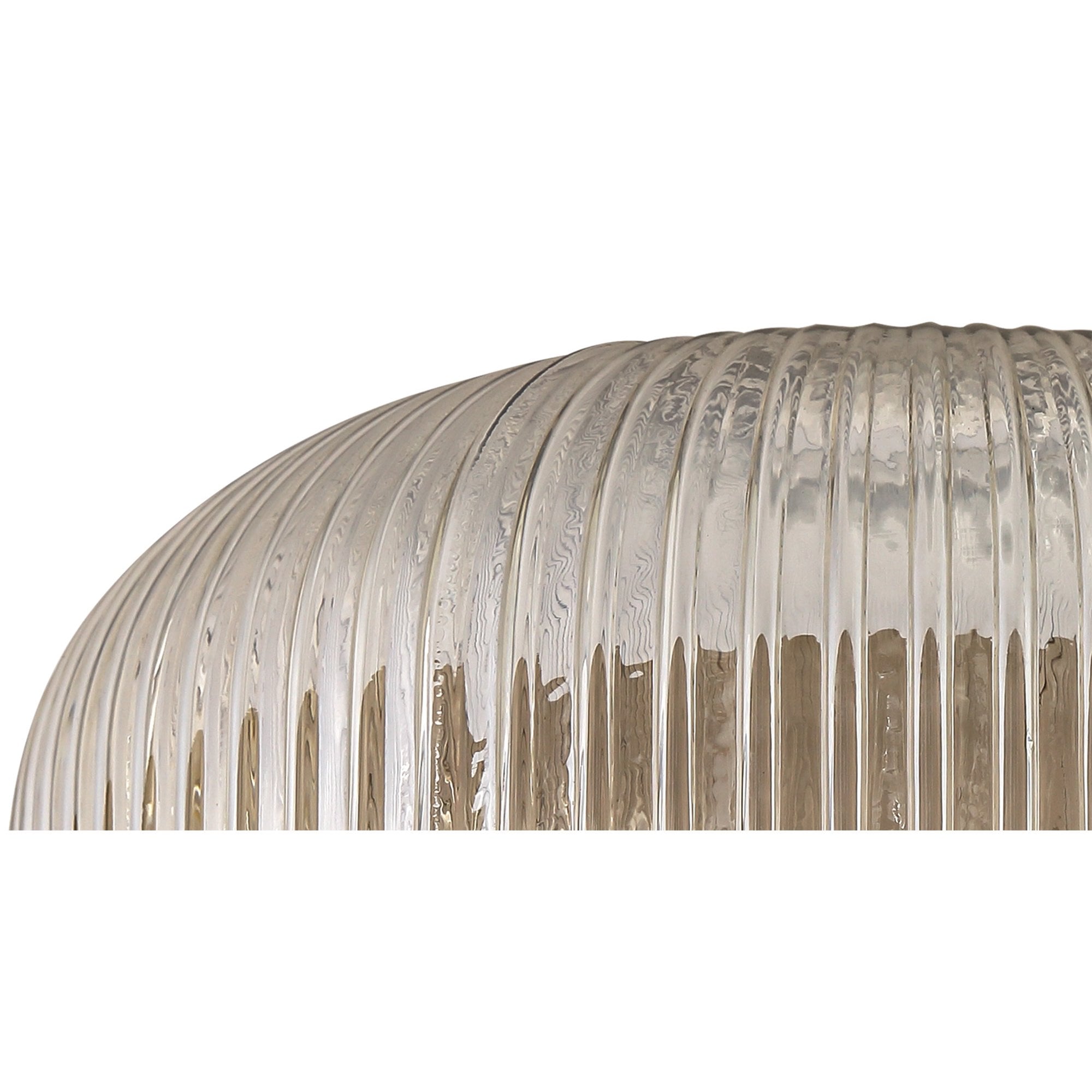 NLK05519 Amsterdam 1 Light Pendant Black Chrome Matt Black