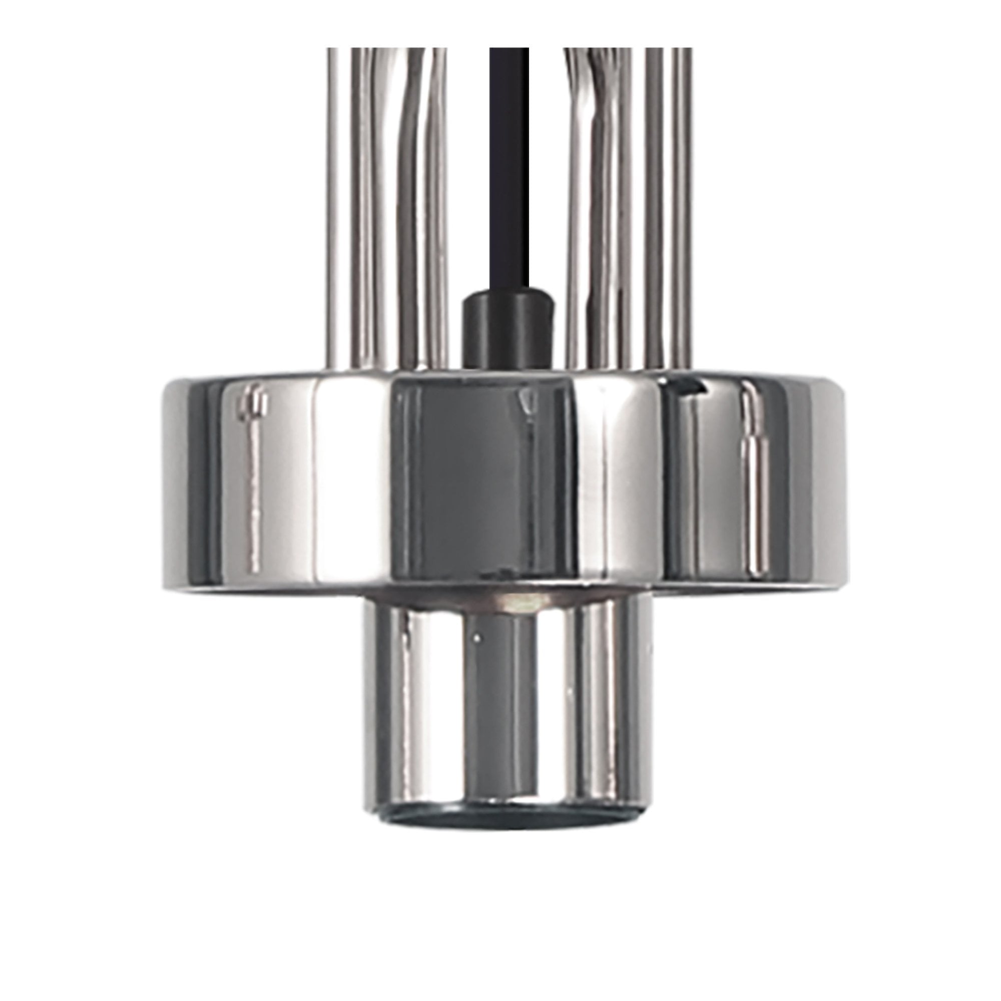 NLK05829 Acme 3 Light Linear Pendant Polished Nickel Matt Black