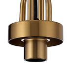 NLK06159 Acme 3 Light Linear Pendant Brass Gold Matt Black