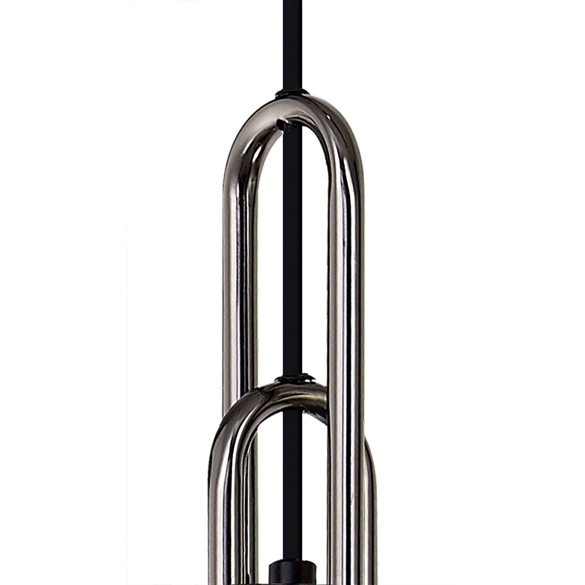 NLK06239 Acme 3 Light Linear Pendant Black Chrome Matt Black