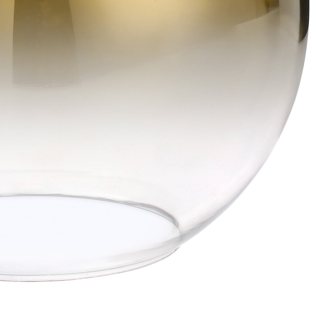NLK06299 Acme 4 Light Linear Pendant Brass Gold Matt Black