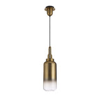 NLK06309 Acme 4 Light Linear Pendant Brass Gold Matt Black