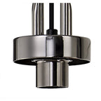 NLK06319 Acme 4 Light Linear Pendant Black Chrome Matt Black