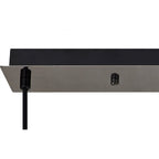 NLK06319 Acme 4 Light Linear Pendant Black Chrome Matt Black