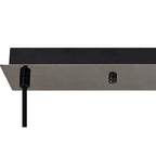NLK08329 Acme 3 Light Linear Pendant Black Chrome Matt Black