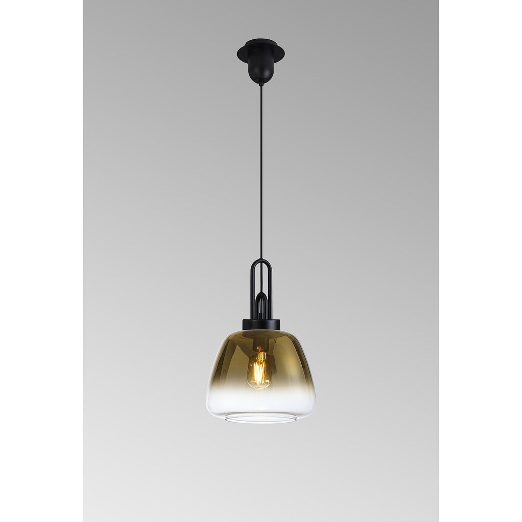 NLK15509 Acme 1 Light Pendant Matt Black Matt Black