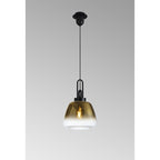 NLK15509 Acme 1 Light Pendant Matt Black Matt Black