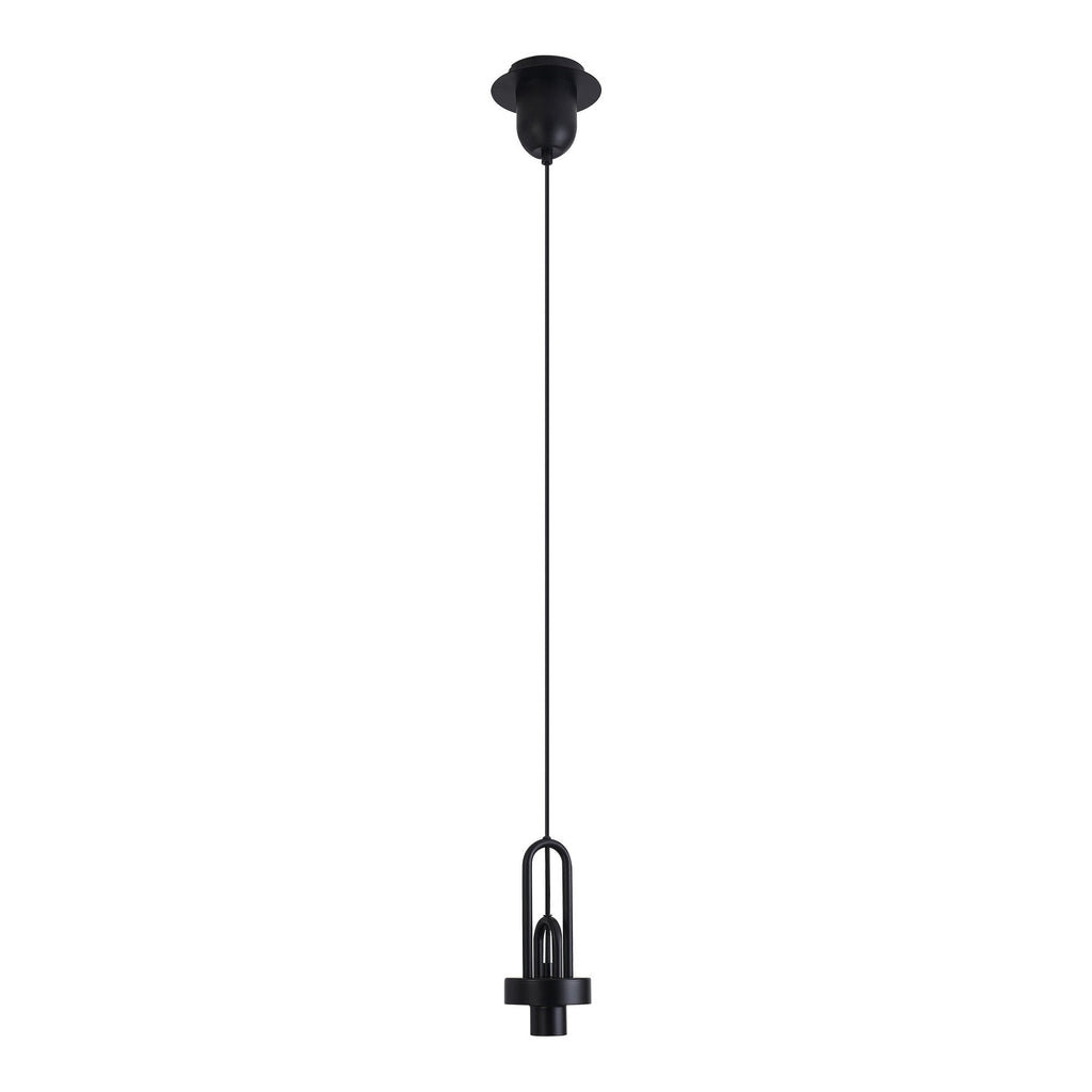 NLK15509 Acme 1 Light Pendant Matt Black Matt Black
