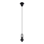 NLK15509 Acme 1 Light Pendant Matt Black Matt Black