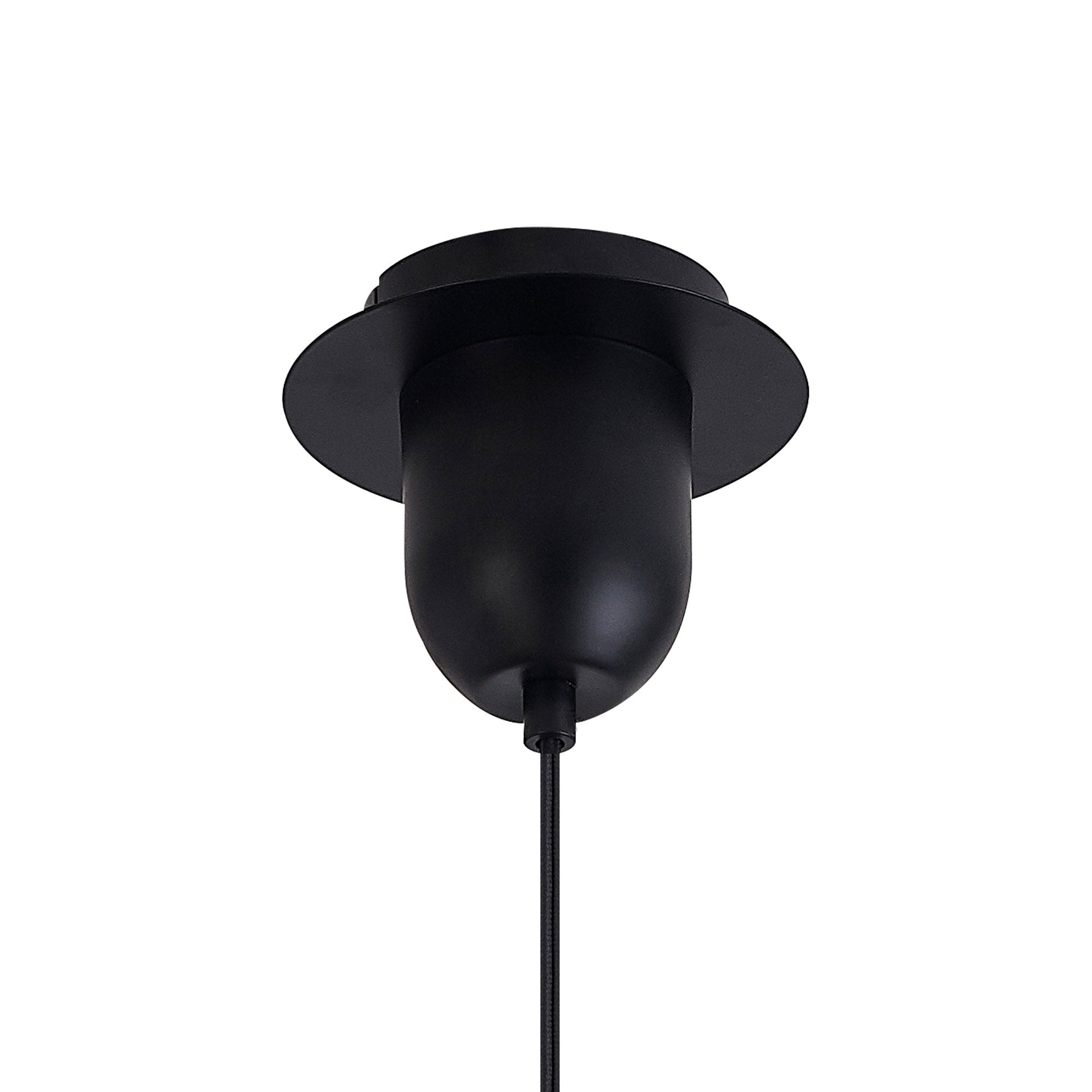 NLK15509 Acme 1 Light Pendant Matt Black Matt Black