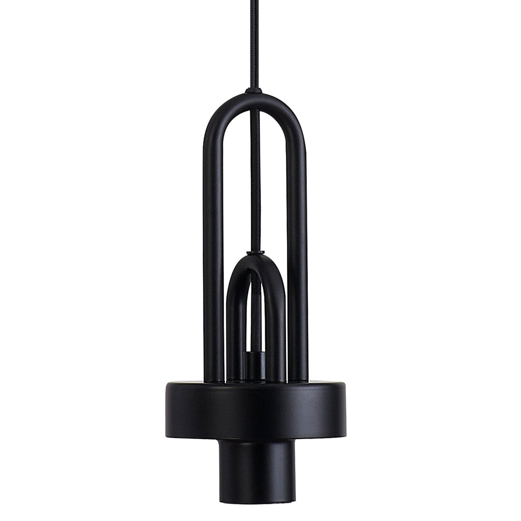 NLK15509 Acme 1 Light Pendant Matt Black Matt Black