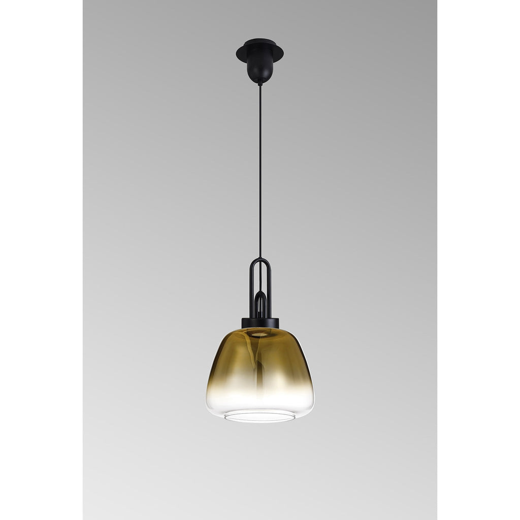 NLK15509 Acme 1 Light Pendant Matt Black Matt Black