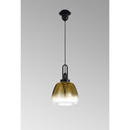 NLK15509 Acme 1 Light Pendant Matt Black Matt Black