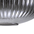 NLK15539 Acme 3 Light Round Pendant Polished Nickel Matt Black